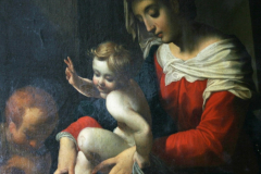 Brussel-Zavelkerk-Abraham-Janssen-DÇtail-Vierge-et-lEnfant-Daniel-Steenbergen