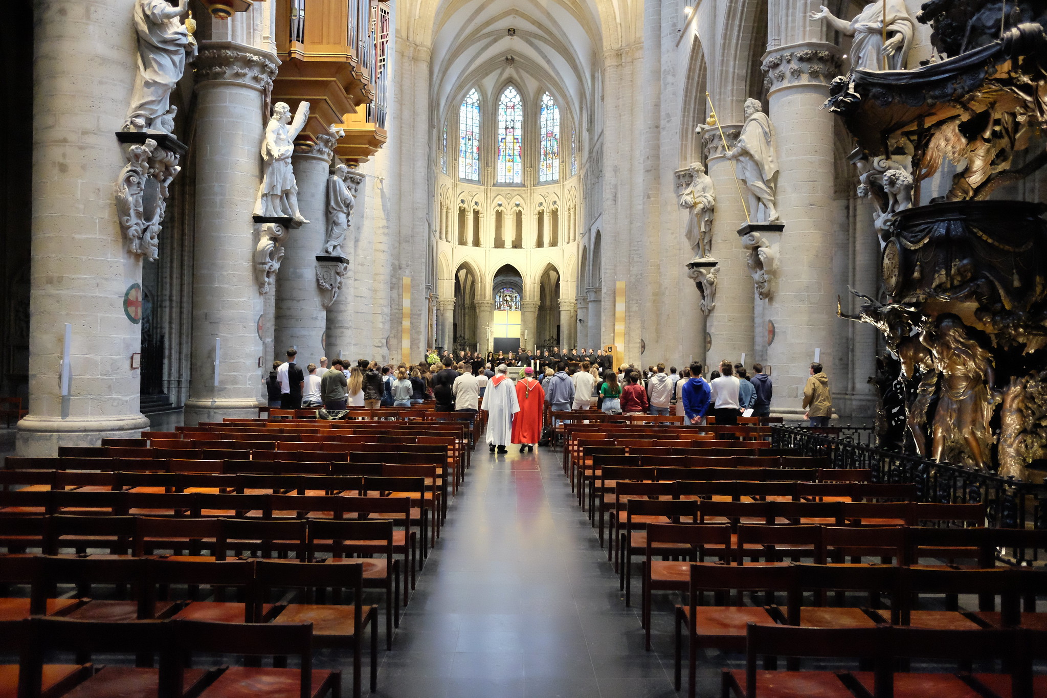 13 Septembre | Messe de rentrée de l'Université Saint-Louis à la cathédrale
