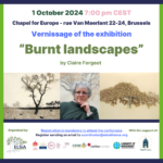 01 octobre | Vernissage de l'exposition "Burnt Landscapes"
